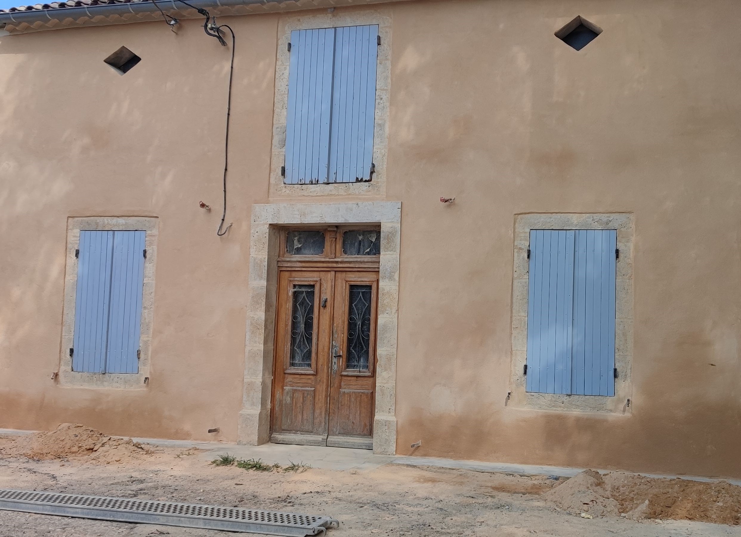 Rénovation d’une maison de maître et sa grange dans le Gers
