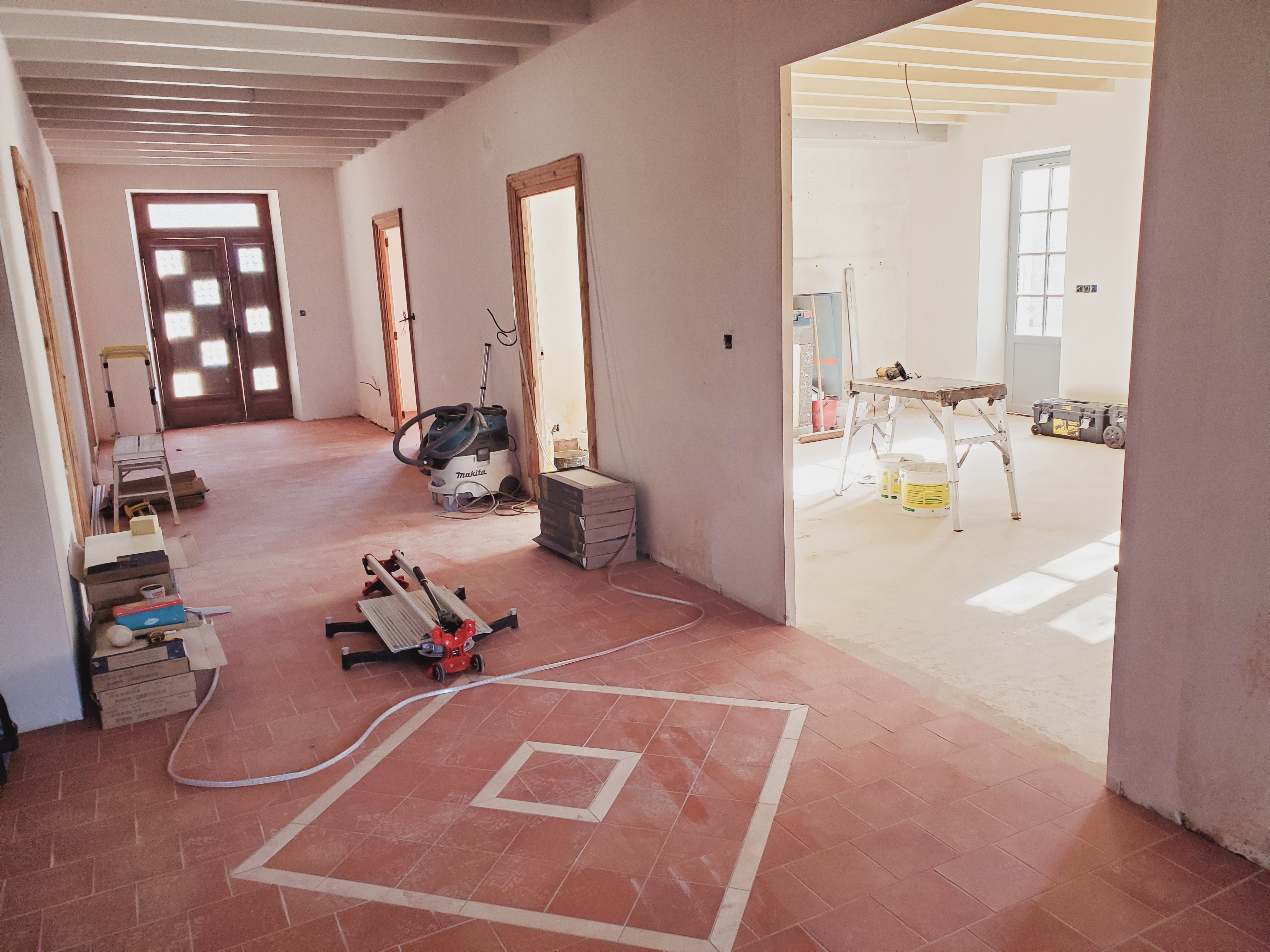 Rénovation d’une maison de maître et sa grange dans le Gers